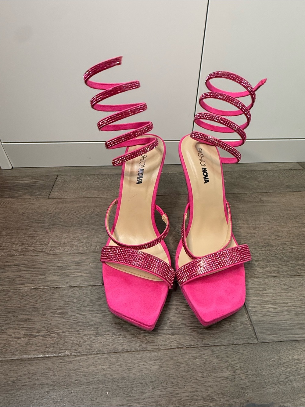 Being out the wild side heeled sandals
